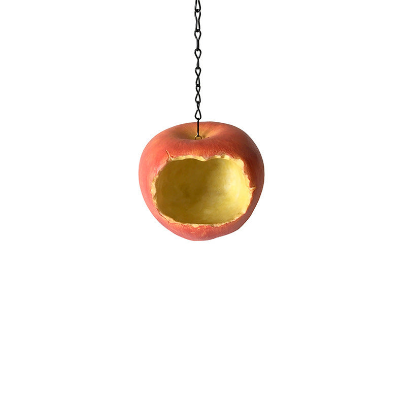 Unique Apple-Shaped Bird Feeder for Your Garden - NatureHomeDeco